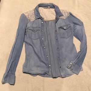 Denim shirt